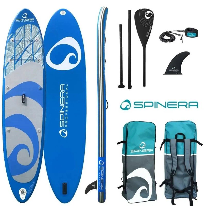 3 ШАРИ SUP SPINERA Professional Rental САП 12'0 борд board доска дошка SUP 2 шари слоя САП доска надувна Stand Up Paddle board борд SUB SAP надувная — фото 4