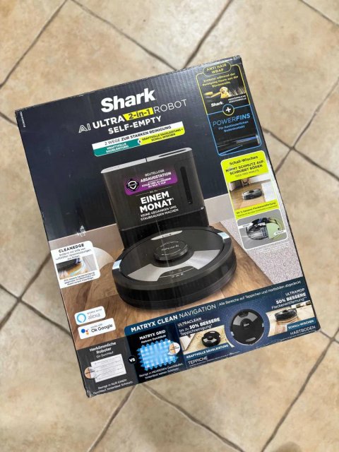 Shark AI Ultra 2-in-1 Robot Self-Empty миючий робот пилосос