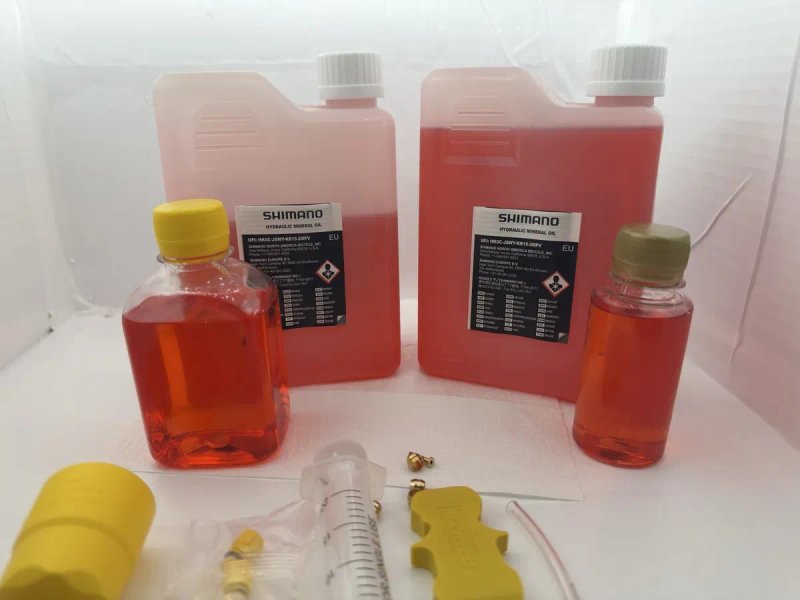 Shimano Mineral Oil  100 мл оригінальне мініральне масло — фото 2