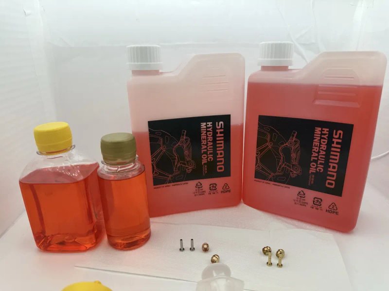 Shimano Mineral Oil  100 мл оригінальне мініральне масло — фото 3