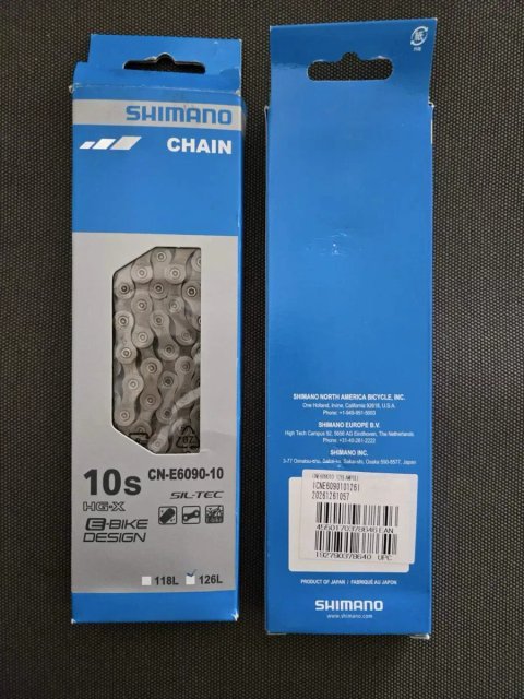 Shimano цепь CN-E6090 10-speed