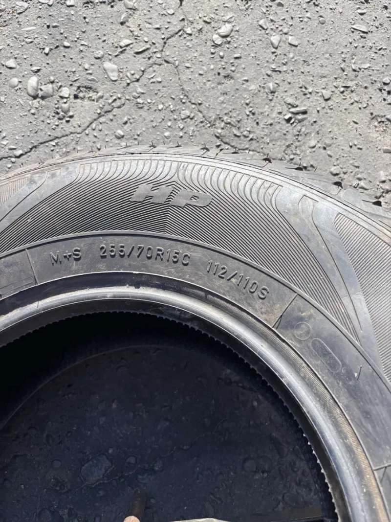 Шина нова 255/70 R15C 1шт  Goodyear 8,5мм всесезон — фото 5