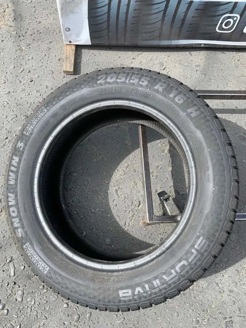 Шини 205/55 R16 Sportiva зима 2024/23 рік 8/8,5 мм — фото 6