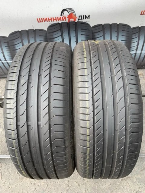 Шини 215/50 R18 Continental пара  літо 2024 рік 6,5 мм