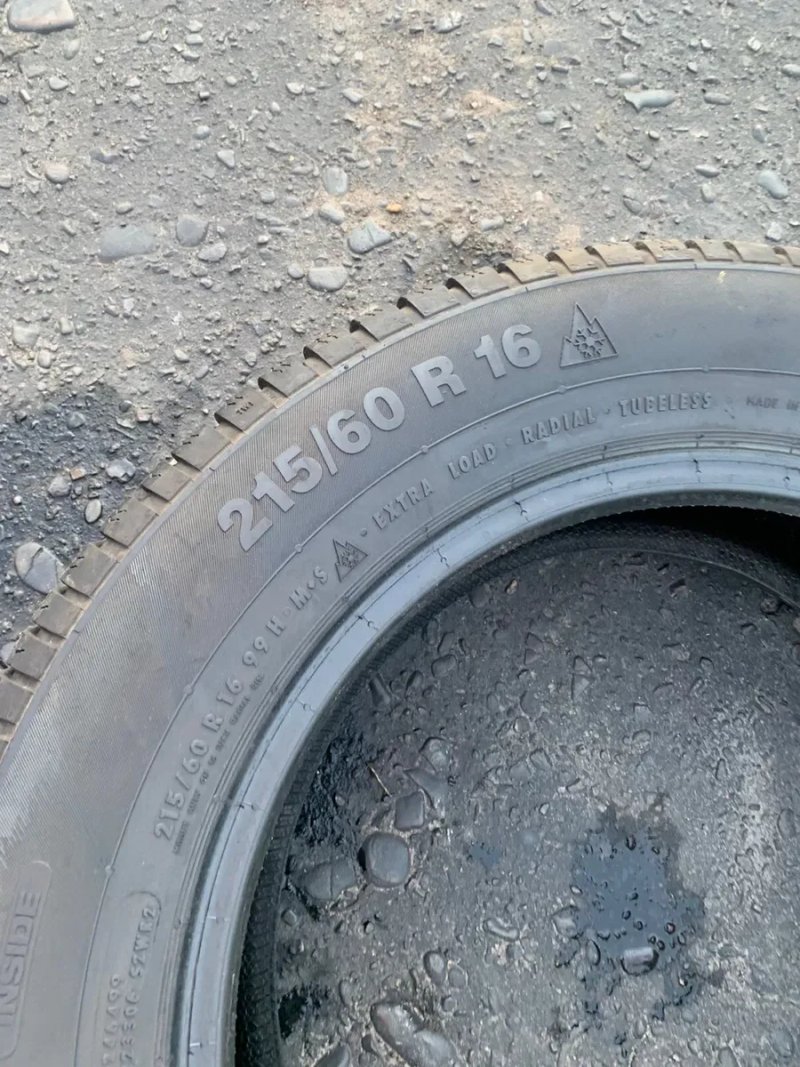 Шини 215/60 R16 Continental  зима 6,6/6мм — фото 5