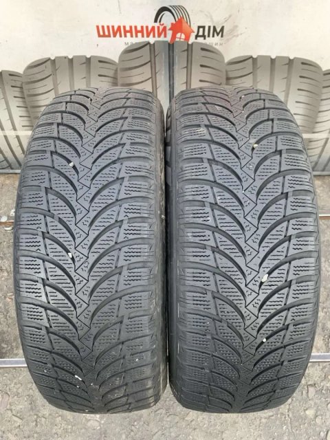Шини 215/60 R16 пара Nexen зима 6,6мм