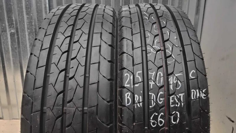 шини 215/70R15C. Pirelli. 10мм. 2023р Bridgestone с — фото 8
