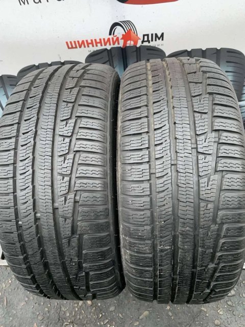 Шини 225/45 R18 Nokian пара зима 7,5 мм