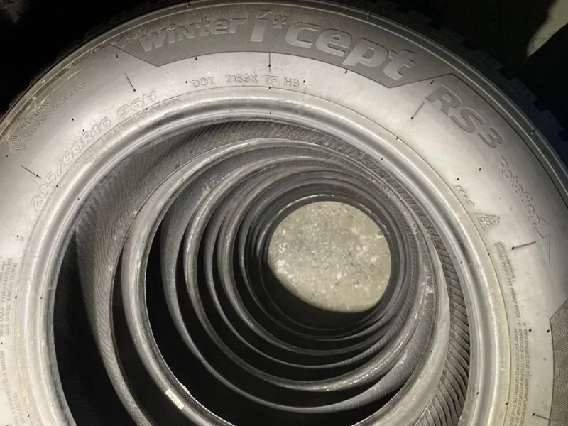 Шини б/у зима 205/60 16 HANKOOK I’sept RS 3 — фото 5