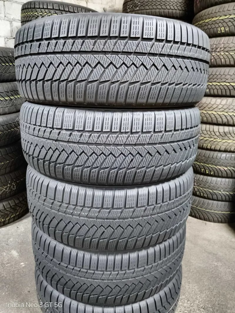 Шини бу 225/50 R17 Continental WinterContact TS850P Комплект Зима — фото 5