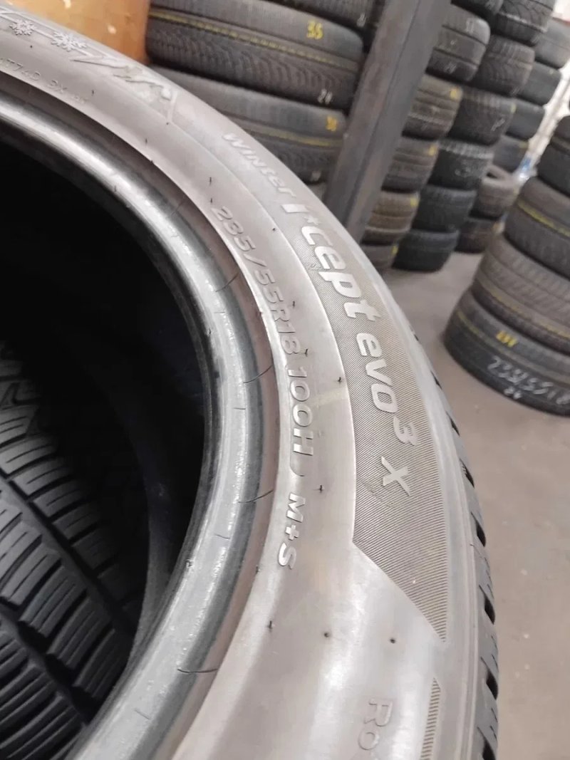 Шини бу 235/55 R18 Hankook Winter ICept evo3 Комплект Зима — фото 7