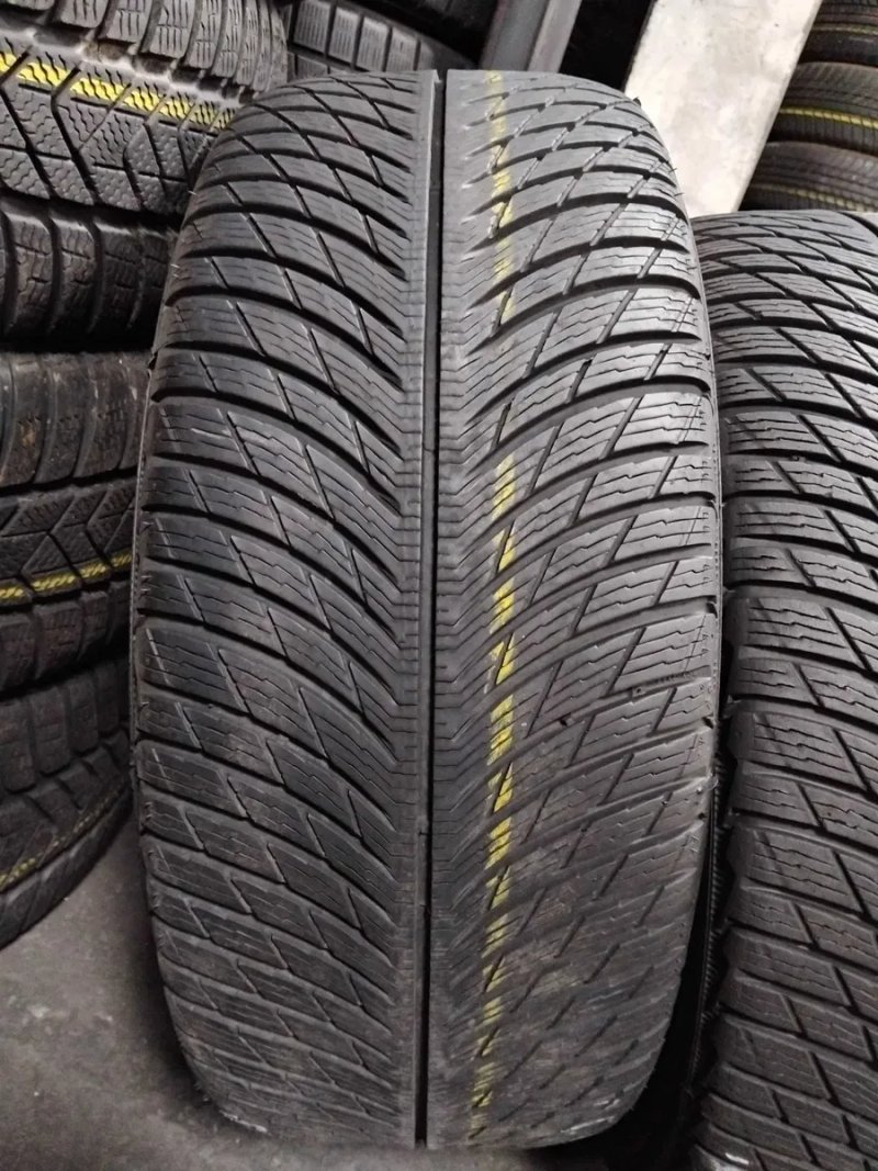 Шини бу 245/45 R18 Michelin Pilot Alpin 5 Комплект Пара Зима — фото 2