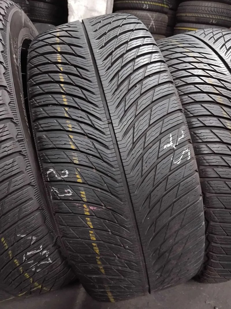 Шини бу 245/45 R18 Michelin Pilot Alpin 5 Комплект Пара Зима — фото 4