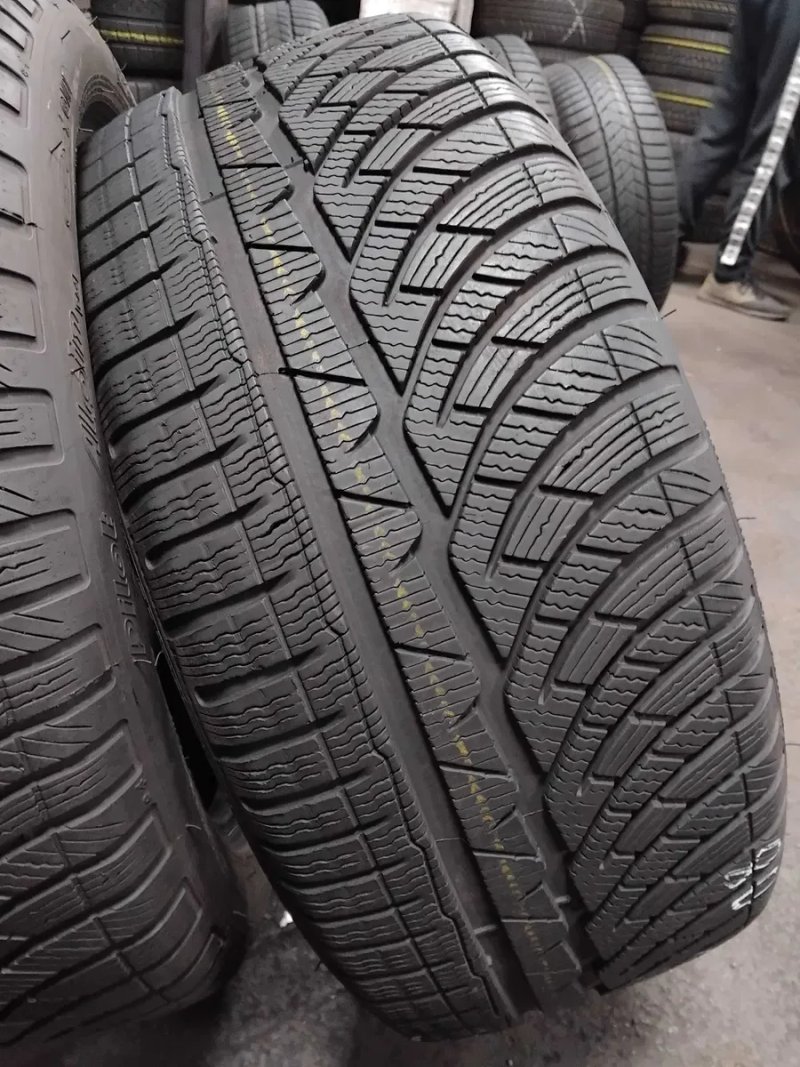 Шини бу 245/45 R18 Michelin Pilot Alpin PA4 Комплект Зима — фото 4