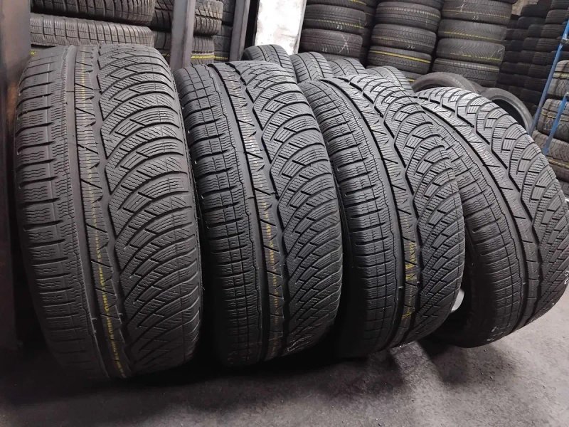 Шини бу 245/45 R18 Michelin Pilot Alpin PA4 Комплект Зима — фото 5