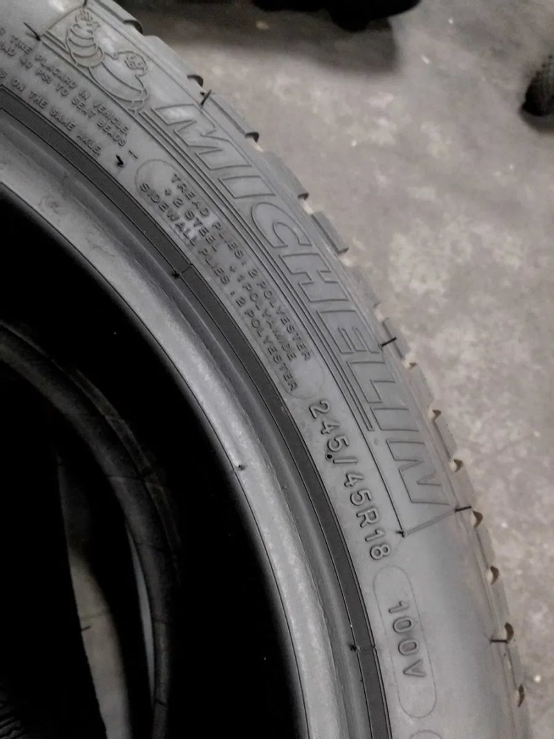 Шини бу 245/45 R18 Michelin Pilot Alpin PA4 Комплект Зима — фото 6