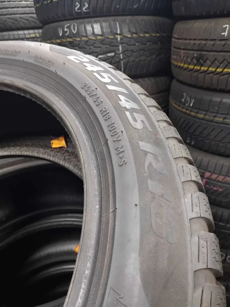 Шини бу бв  245/45 R18 Pirelli Sottozero 3  Комплект Зима — фото 6