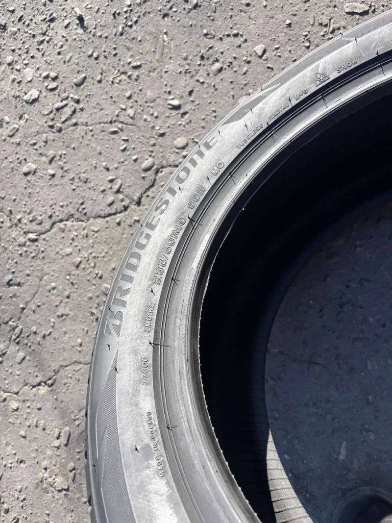 Шини нові 235/50 R19 Bridgestone зима — фото 8