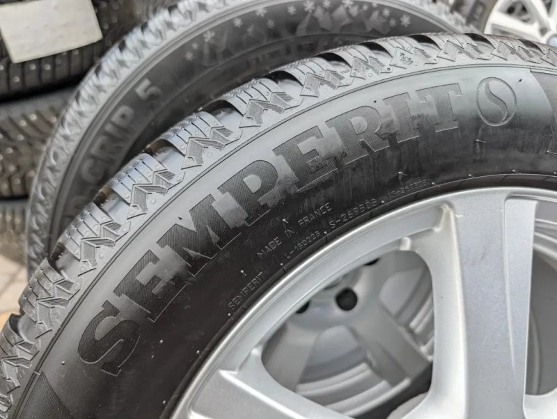 Шини зимові Французькі ІДЕАЛ диски для Kodiaq Karoq Tiguan 235/55 R18 5x112 колеса резина — фото 7