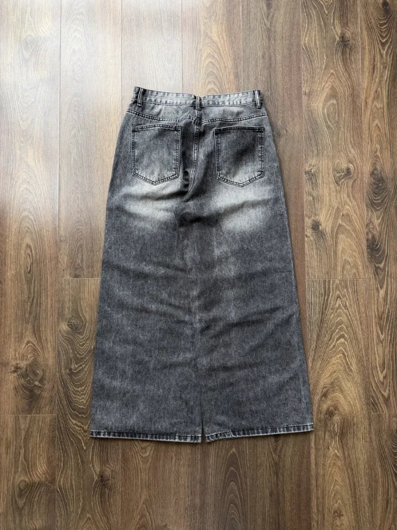 Широкі Джинси Jaded London Потерті Сірі Baggy Штани Джинсові Y2K SK8 — фото 5