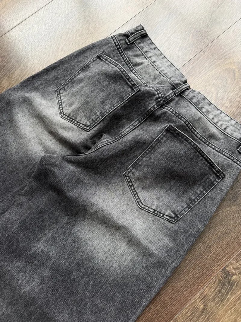 Широкі Джинси Jaded London Потерті Сірі Baggy Штани Джинсові Y2K SK8 — фото 6