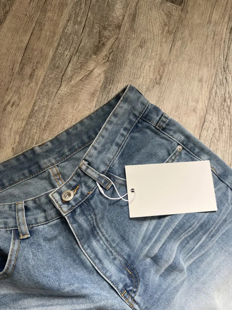 Широкі Джинси Jaded London Type Washed Вошед Штани Джинсові Baggy Голубі Блакитні Wide Leg Skater Y2K SK8 Racer Беггі Баггі Широкого крою — фото 4