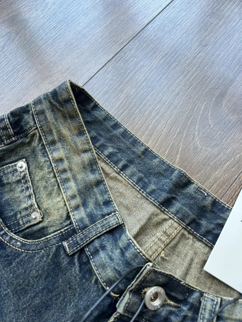 Широкі Джинси Super Baggy Потерті Washed Штани Джинсові Baggy Y2K SK8 — фото 4
