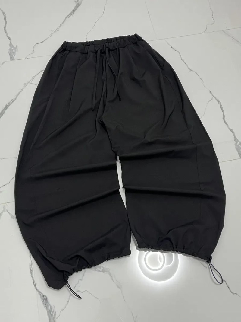 Широкі нейлонові штани парашути jaded type  parachute pants baggy беггі чорні нейлонові штани avantgarde gorpcore outdoor джейдед парашути горпкор — фото 8