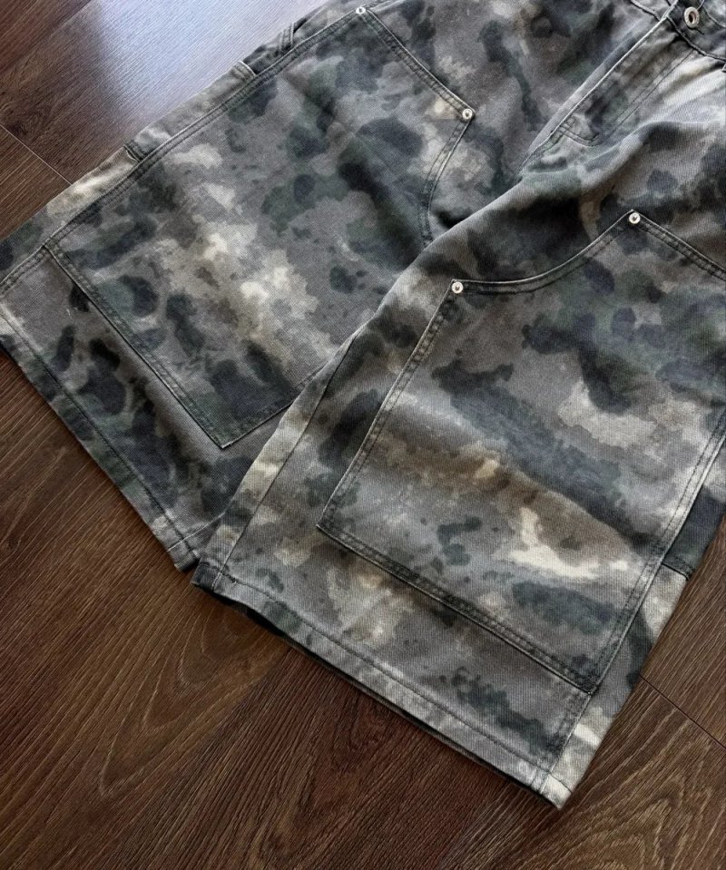 Широкі Шорти RealTree Double Knee Baggy Реалтри Камуфляжні Y2K SK8 — фото 3