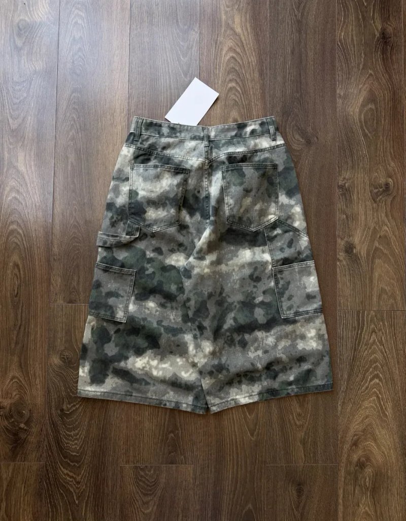 Широкі Шорти RealTree Double Knee Baggy Реалтри Камуфляжні Y2K SK8 — фото 4