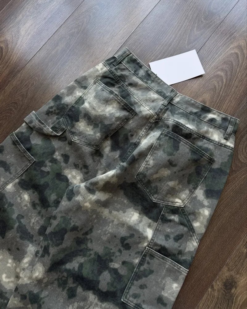 Широкі Шорти RealTree Double Knee Baggy Реалтри Камуфляжні Y2K SK8 — фото 5