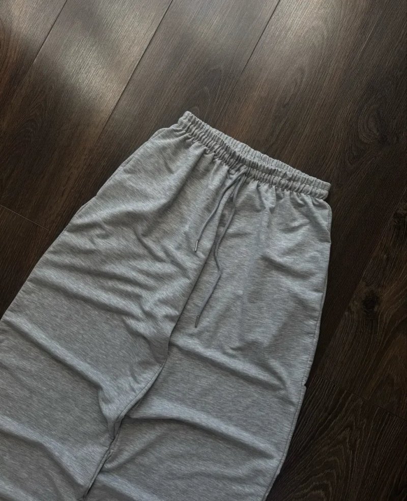 Широкі Штани Спортивні Парашути Sweatpants Baggy Fit Сірі Серые Спортивки Jaded London Skater ERD Type Flared Фларед Широкие Буткат Bootcut Y2K SK8 — фото 2