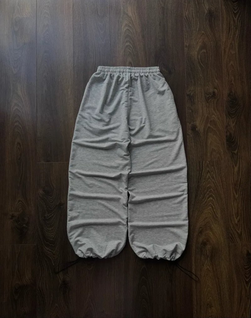Широкі Штани Спортивні Парашути Sweatpants Baggy Fit Сірі Серые Спортивки Jaded London Skater ERD Type Flared Фларед Широкие Буткат Bootcut Y2K SK8 — фото 4
