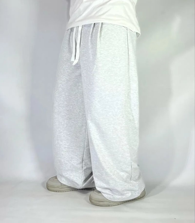 Широкі сірі спортивки широкие серые спортивные штани sweatpants baggy беггі BAGGY-FIT howar avantgarde opium оіум свитпентс — фото 2