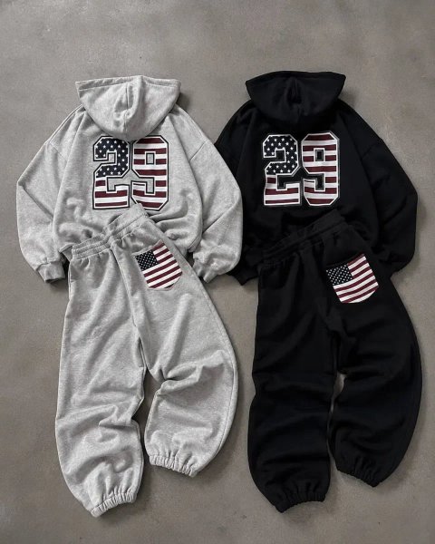 Широкий костюм оверсайз кофта+штани, костюм oversize , тренд