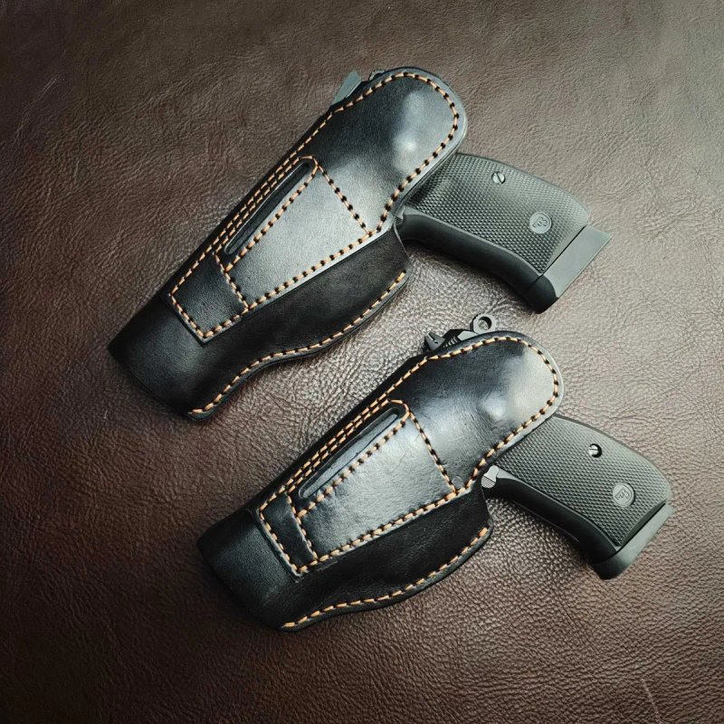 Шкіряна кобура на ремінь Beretta, Sig Sauer, GLOCK, CZ, Walther, H&K, ФОРТ, АПС, Colt, BREGER, Smith & Wesson — фото 7