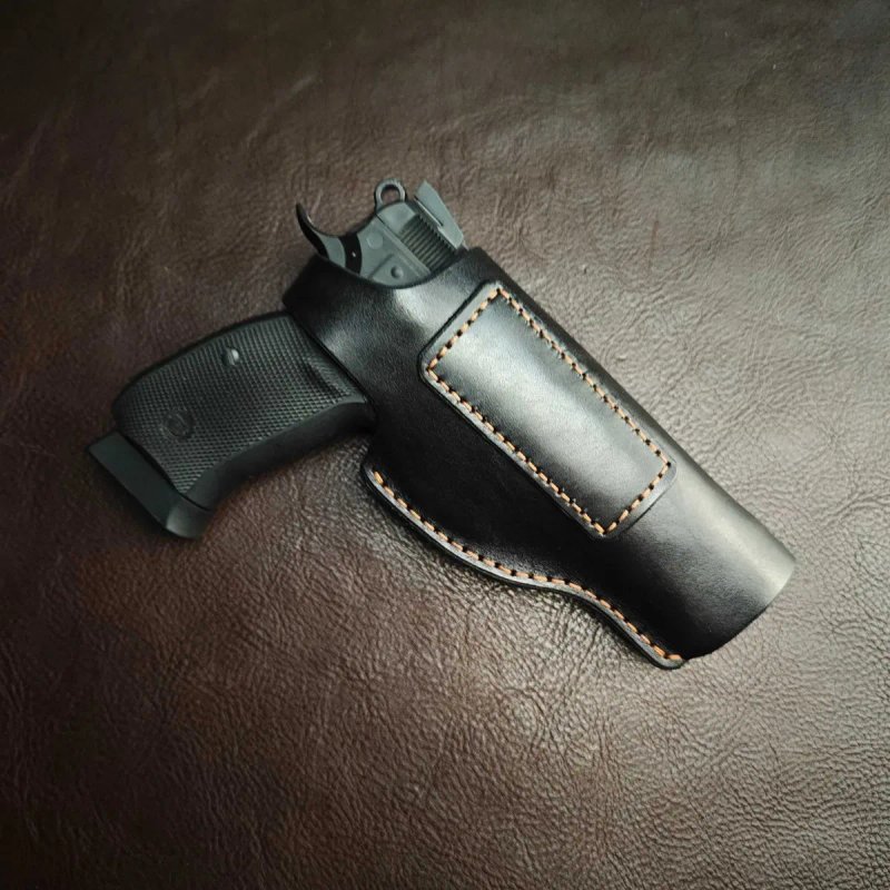 Шкіряна кобура на ремінь Beretta, Sig Sauer, GLOCK, CZ, Walther, H&K, ФОРТ, АПС, Colt, BREGER, Smith & Wesson — фото 8