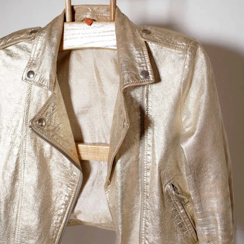 Шкіряна куртка Armani Jeans Leather jacket оригінал XS розмір ідеальна — фото 5