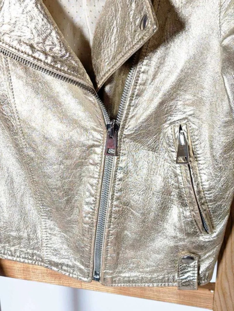 Шкіряна куртка Armani Jeans Leather jacket оригінал XS розмір ідеальна — фото 8