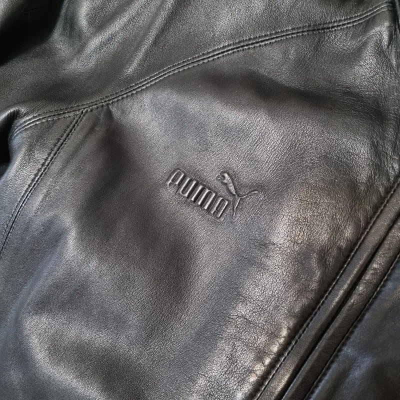Шкіряна куртка Puma original — фото 3