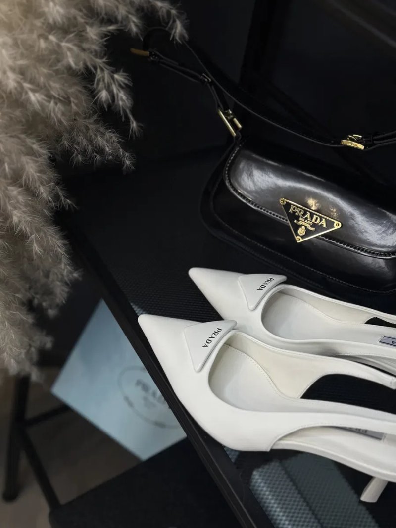 Шкіряні туфлі/слінгбеки Diesel, Prada, Saint laurent, — фото 4