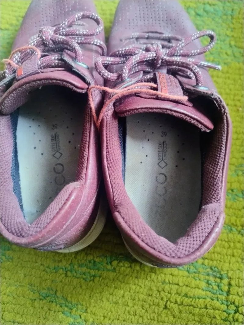 Шкіряні жіночі кросівки ECCO Gore-Tex Surround оригінал 39 розмір — фото 5
