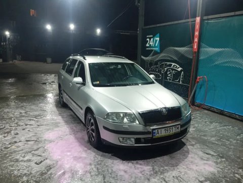 Шкода в доброму стані на тимчасовій реєстрації