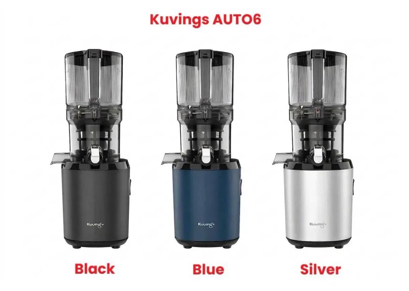 Шнековий соковитискач Kuvings AUTO6 Lite Black + сорбет — фото 7