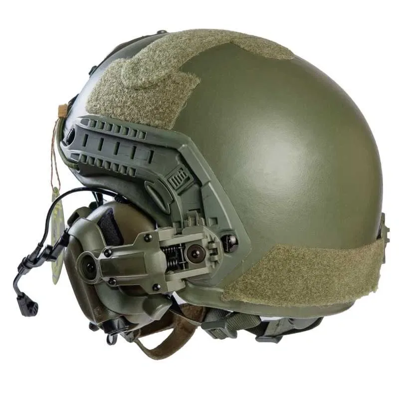 Шолом FAST Helmet + активні навушники Earmor M32H (ориг) з кріпленням. — фото 6