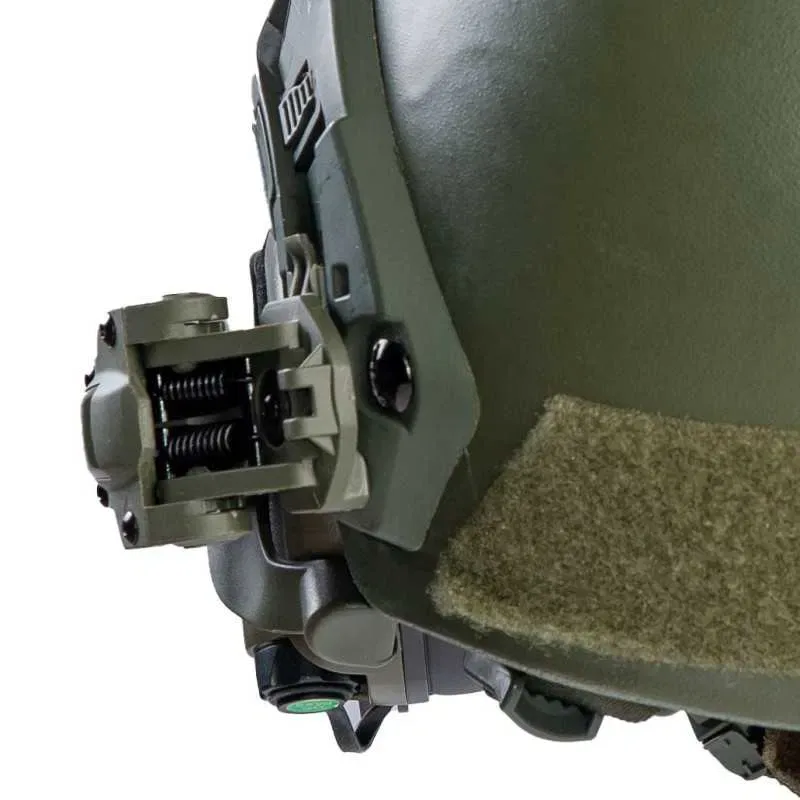 Шолом FAST Helmet + активні навушники Earmor M32H (ориг) з кріпленням. — фото 8