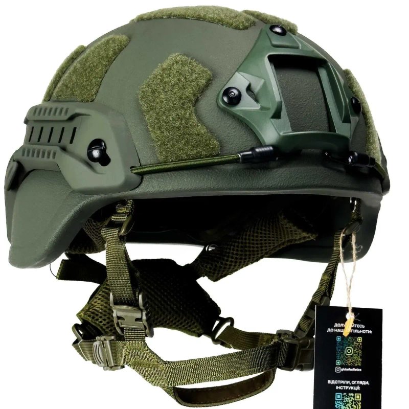 Шолом MICH 2000 Assault Shell Helmet NIJ IIIA — фото 2