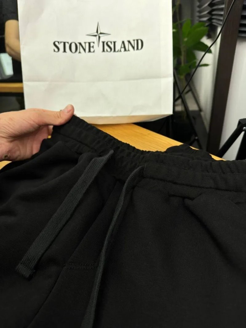 Шорти STONE ISLAND cotton Back — фото 2