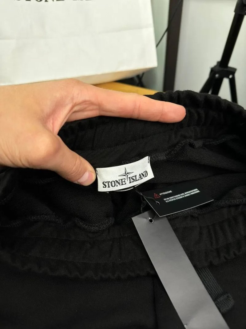 Шорти STONE ISLAND cotton Back — фото 5