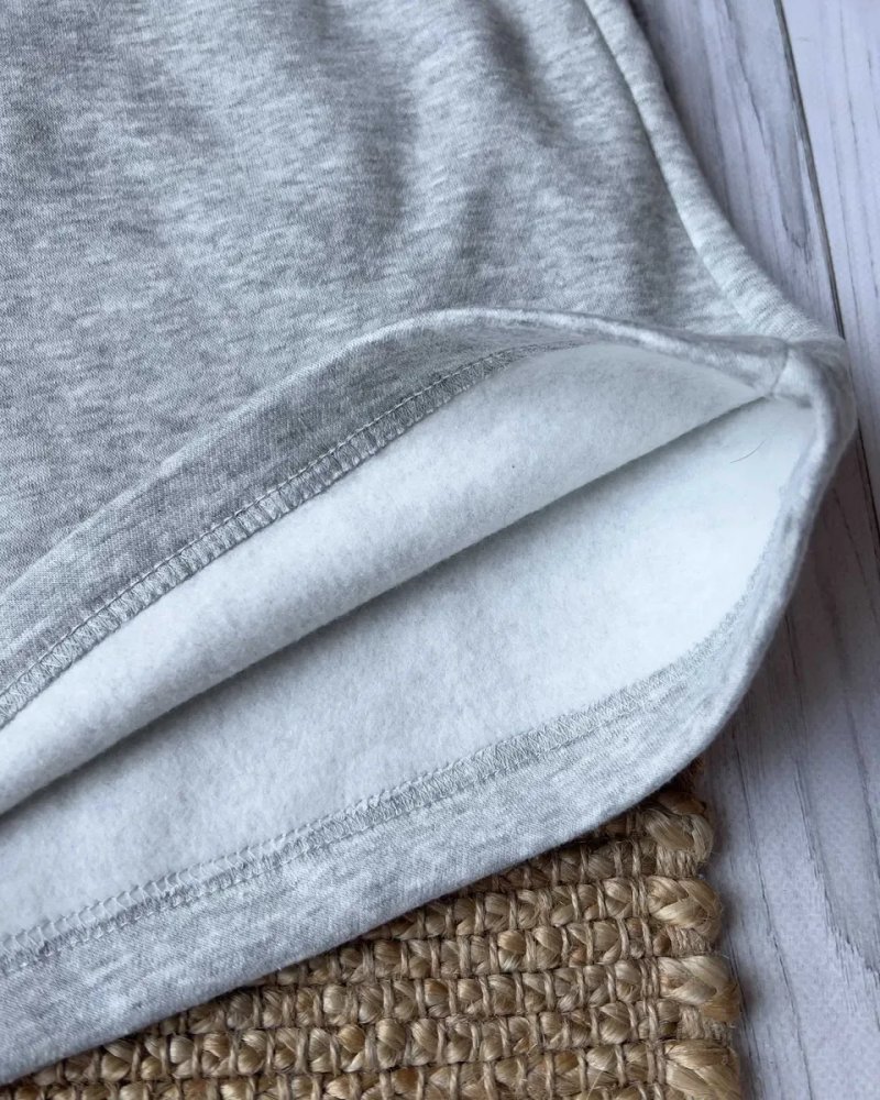 Шорти у чорному та сірому кольорі Regular Fit H&M Premium - Знижка — фото 5